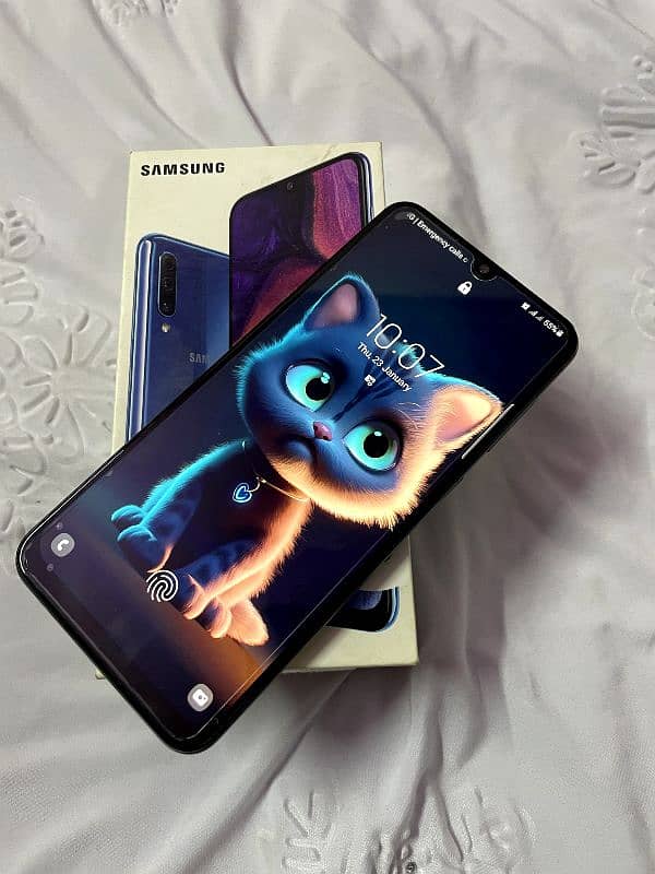 Samsung A50 full Box 2