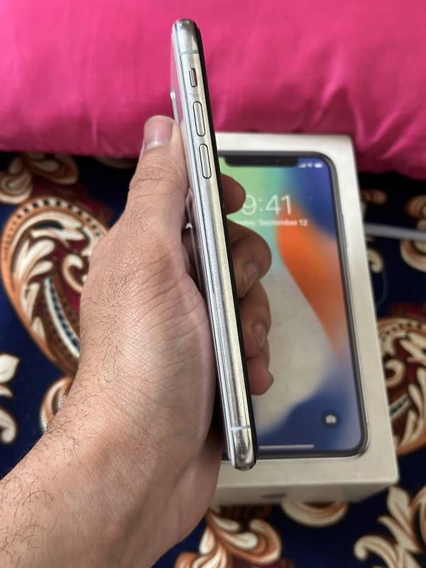 Iphone X PTA approved white 2