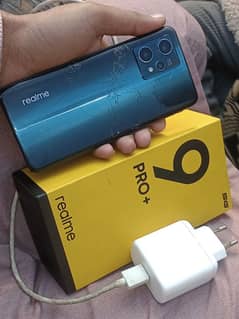 realme 9pro plus 8gb 128gb with box charger