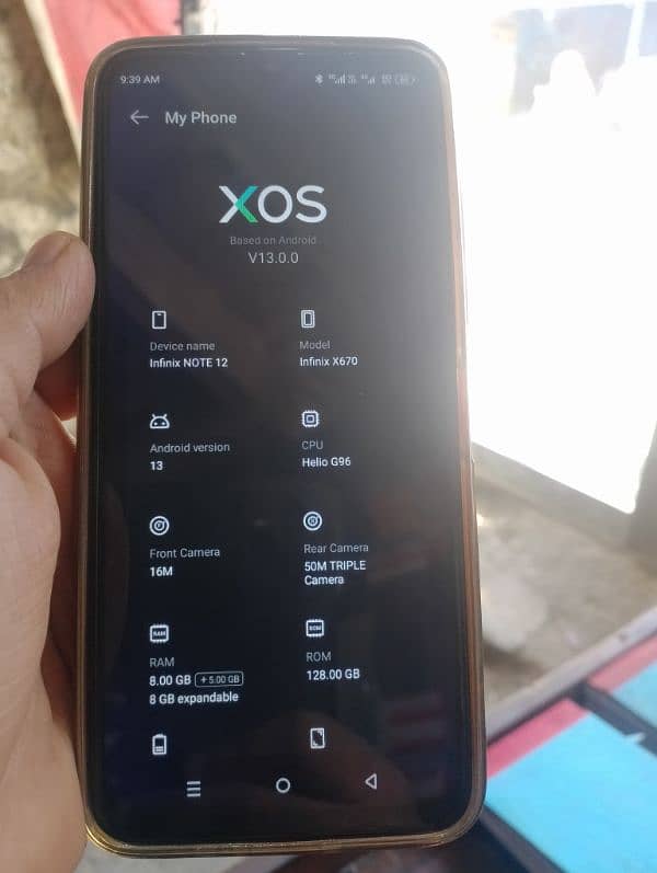 Infinix Note 12 ,  8/128 For Sale 1