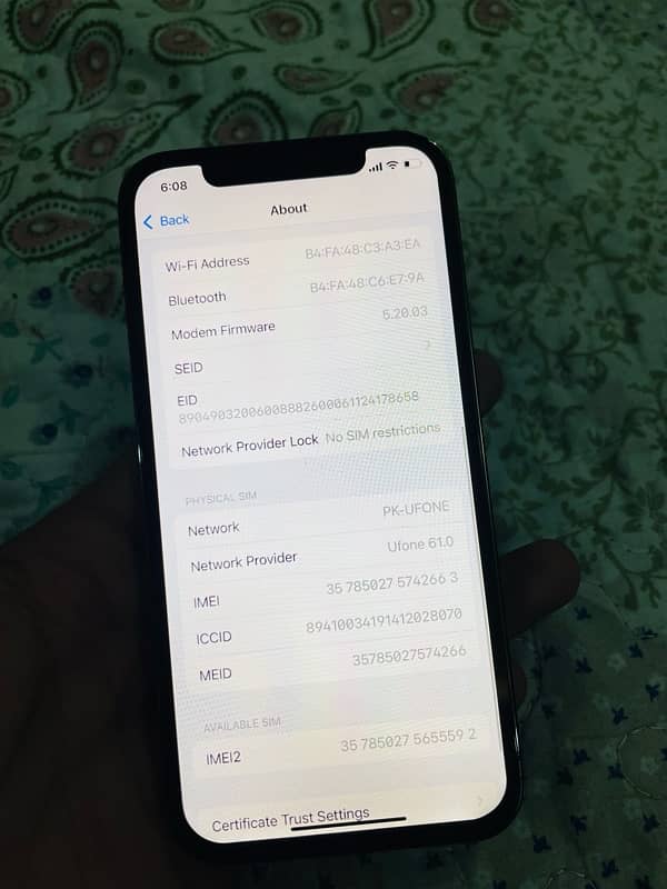 iphone 12 pro 256gb non pta 6