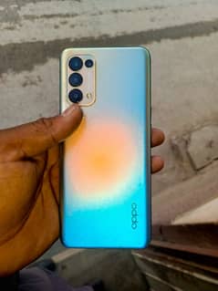 Oppo Reno 5  complt box 8+8/128 screen fingerprint