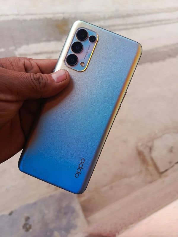 Oppo Reno 5  complt box 8+8/128 screen fingerprint 1