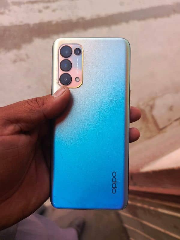 Oppo Reno 5  complt box 8+8/128 screen fingerprint 3