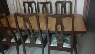 dining table with 6 chairs