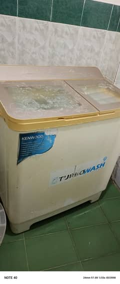 Kenwood twin tub washer dryer  washing machine