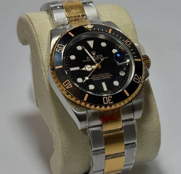 Rolex submariner two tone with rotating dial 1