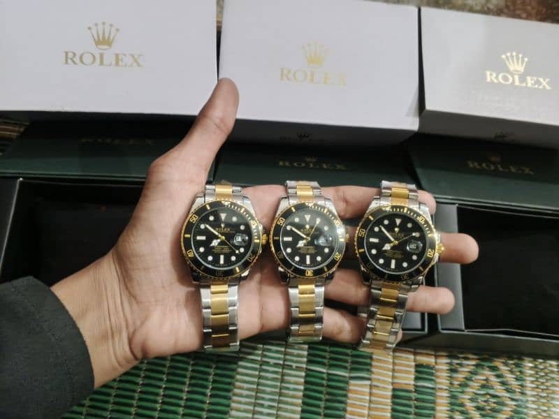 Rolex submariner two tone with rotating dial 2