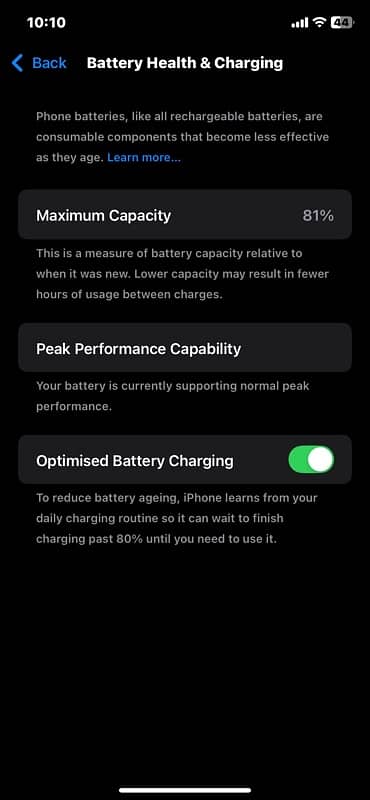 IPhone XR Official PTA Approved with 81% Battery Health 4