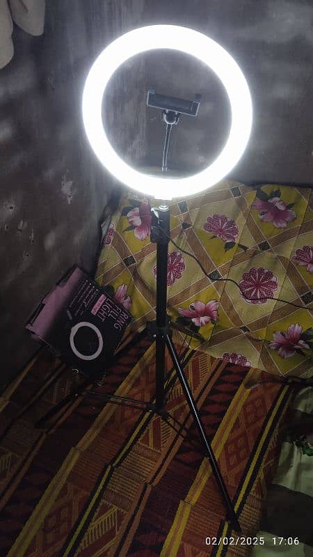 Mobile stand and Full Ring light for sale 6