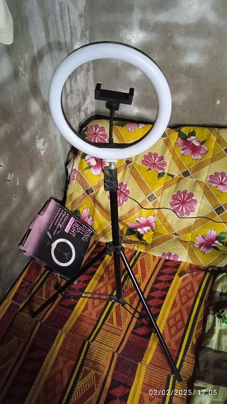 Mobile stand and Full Ring light for sale 12