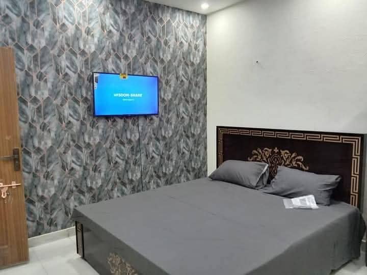 FURNISHED FLATE FOR RENT IN JOHAR TOWN LAHORE 0