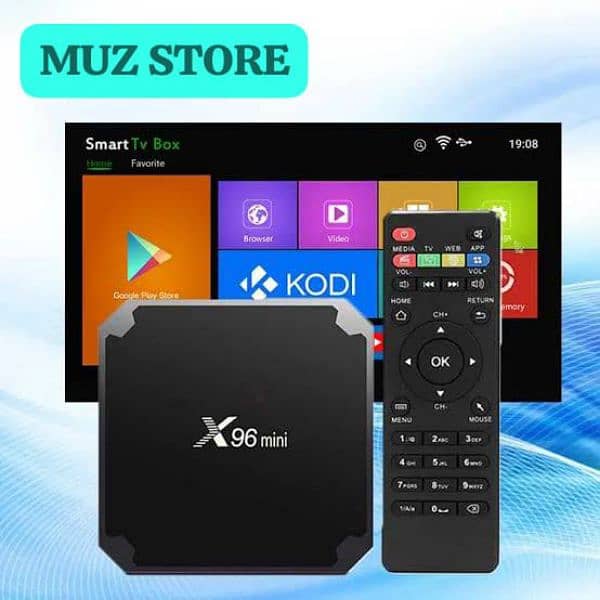 Wi-Fi 6 Ruoter Faibr Android tv box All series 5