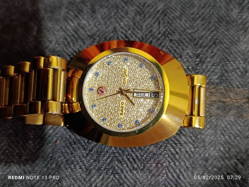 Radoo Gold Watche. 0rignal Diastar Watch 2