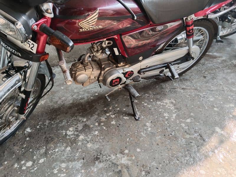 Honda CD 70 2022 model like new everything ok 1