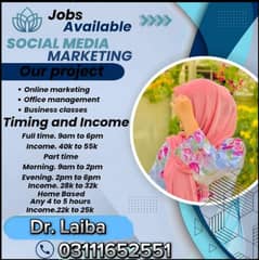 part time jobs Available