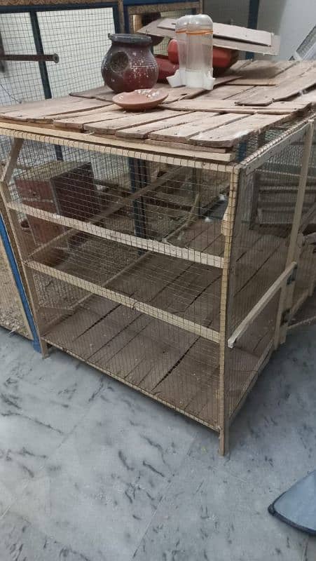 2 cages in best condition for sale 5