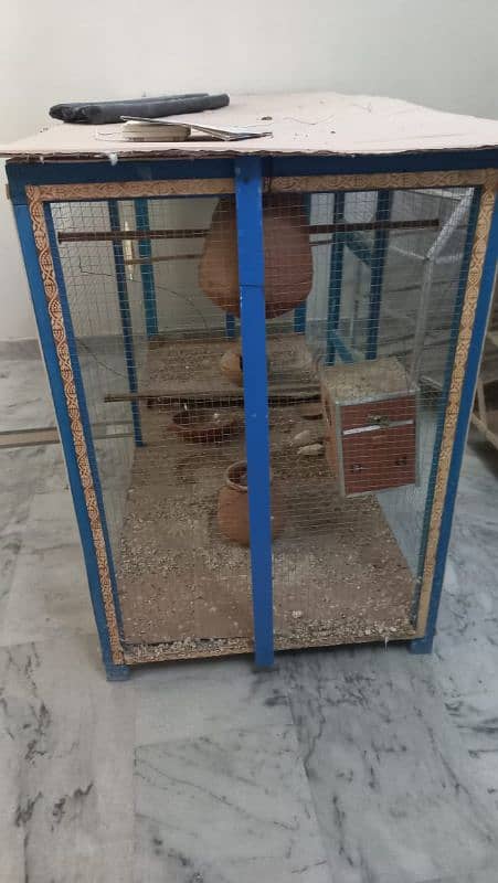 2 cages in best condition for sale 6