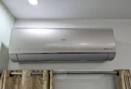 Haier 1.5 ton DC inverter heat and cool AC