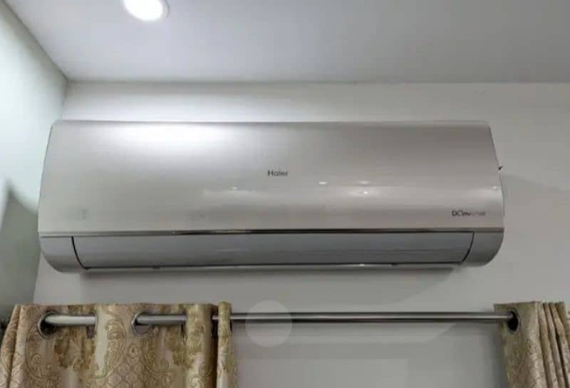 Haier 1.5 ton DC inverter heat and cool AC 0