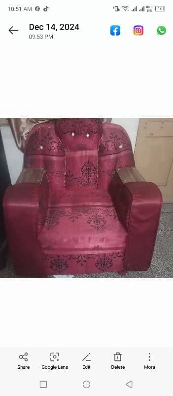 urgent sofa for sale in reasonable price 2