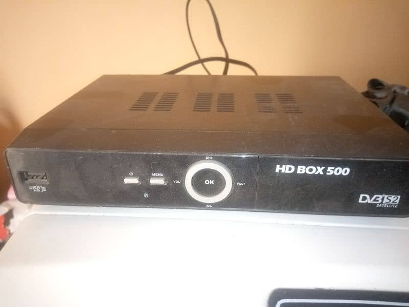 Dish Reciver HD Box500 Setlite Box 1