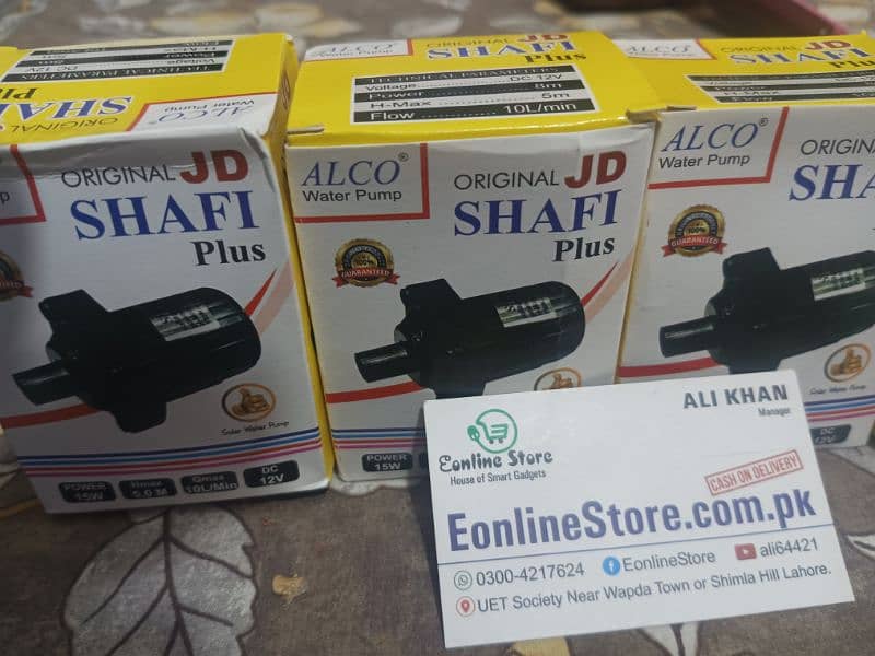 Shafi JD Solar Pump cooler 12V DC 8 Watt Water Pump | 1