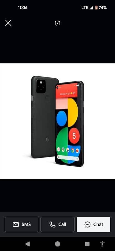 pixel 5 8 128 new condition patch proved exchnge posible with good mbl 0