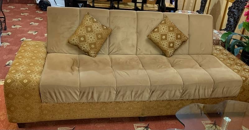 sofa cum bed in good condition 1