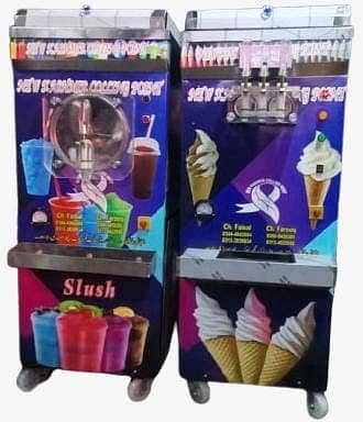 Slush Machine / Frozen Drink Machine / IceCream Machine / Cone machin 8