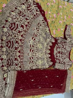 Preloved Bridal Lehnga Large Size|Barat Lehnga|Branded Lhnga