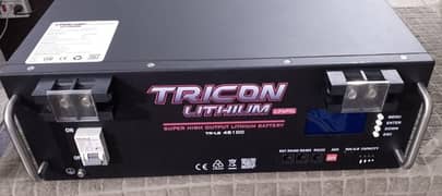 TRICON LITHIUM BATTERIES 48V-100AH AVAILABLE AT LOW PRICE