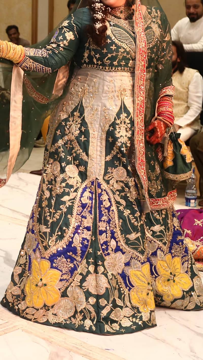 Bridal  mehndi maxi|Mahndi Mayoo Dress For bridal 0