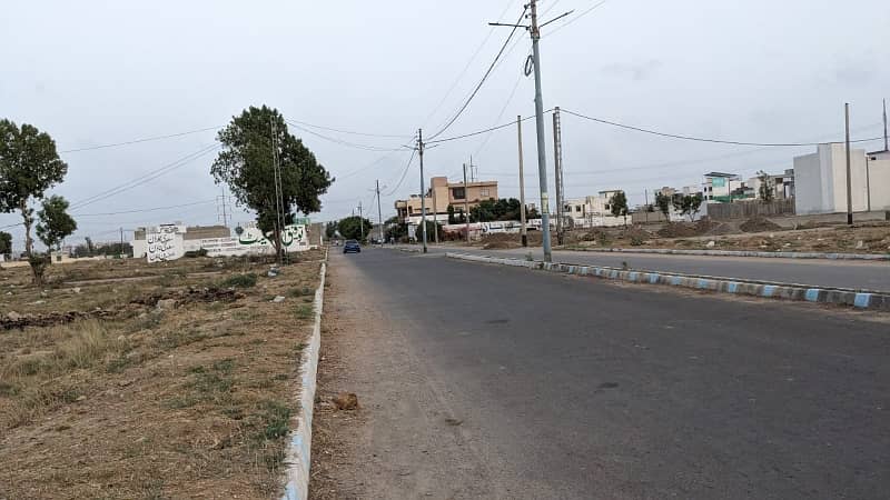 120 Sq Yard Transfer plot for sale in Block 5 Saadi GardenS 12