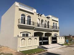 Pair House 3 Beds 5 Marla Spanish Design Brand New House For Sale Paragon City Lahore