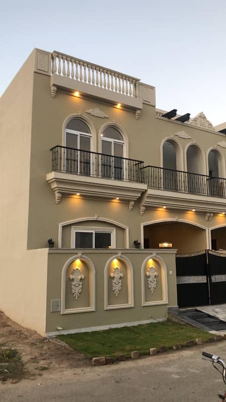 Pair House 3 Beds 5 Marla Spanish Design Brand New House For Sale Paragon City Lahore 3