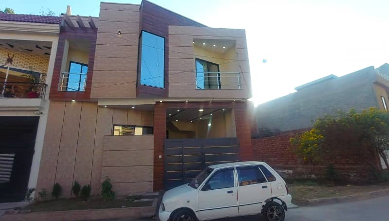 Beautiful Brand New 3.5 Marla House For Sale In Pam Villas Society Main Canal Road Opposite Sozo Water Park Lahore 1