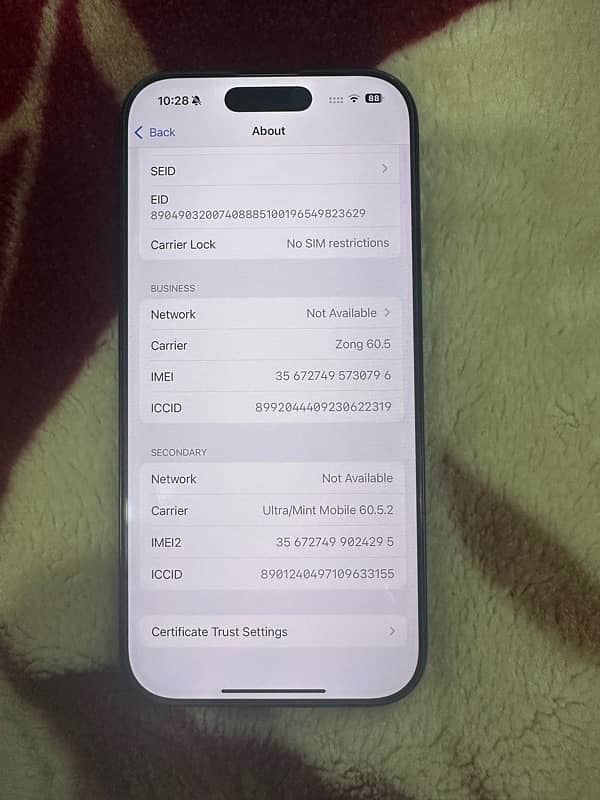 Iphone 16 Pro ( Non PTA ) 7