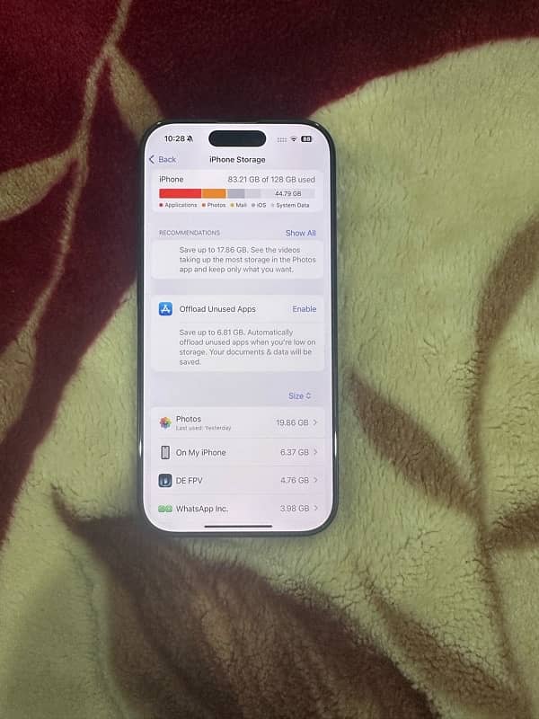 Iphone 16 Pro ( Non PTA ) 8