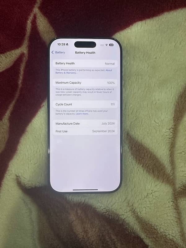 Iphone 16 Pro ( Non PTA ) 9