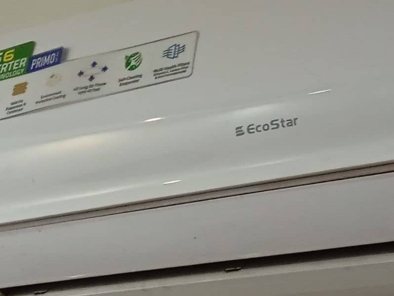 Ecostar 1 ton DC inverter heat and cool AC 1