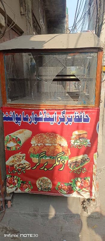 Burger &shawarma counter 2