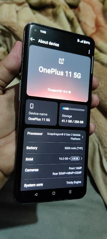 one plus 11 5g 16+256gb 2