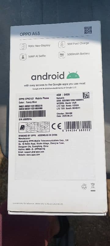 oppo A53 condition 10/9 2