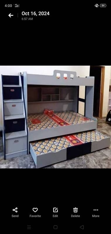 Bunk Bed | Kids Bed | All kind of kids furniture available 03214599127 1