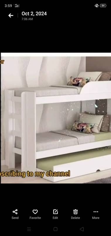 Bunk Bed | Kids Bed | All kind of kids furniture available 03214599127 4