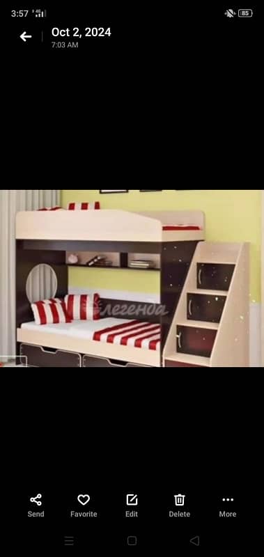 Bunk Bed | Kids Bed | All kind of kids furniture available 03214599127 6