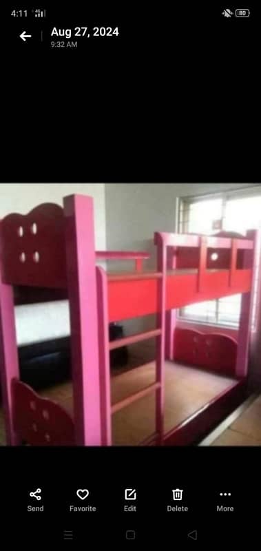 Bunk Bed | Kids Bed | All kind of kids furniture available 03214599127 7