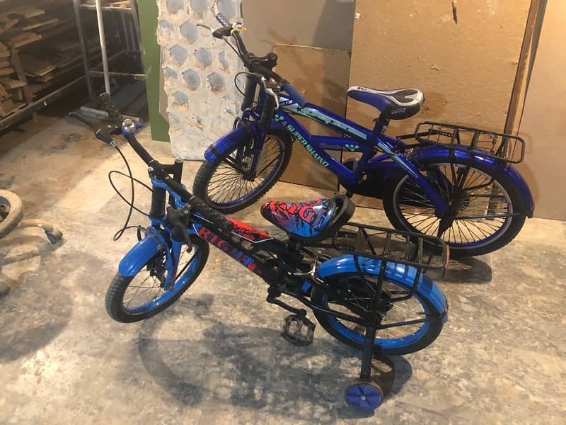 kids 2 bicycles for sale 1