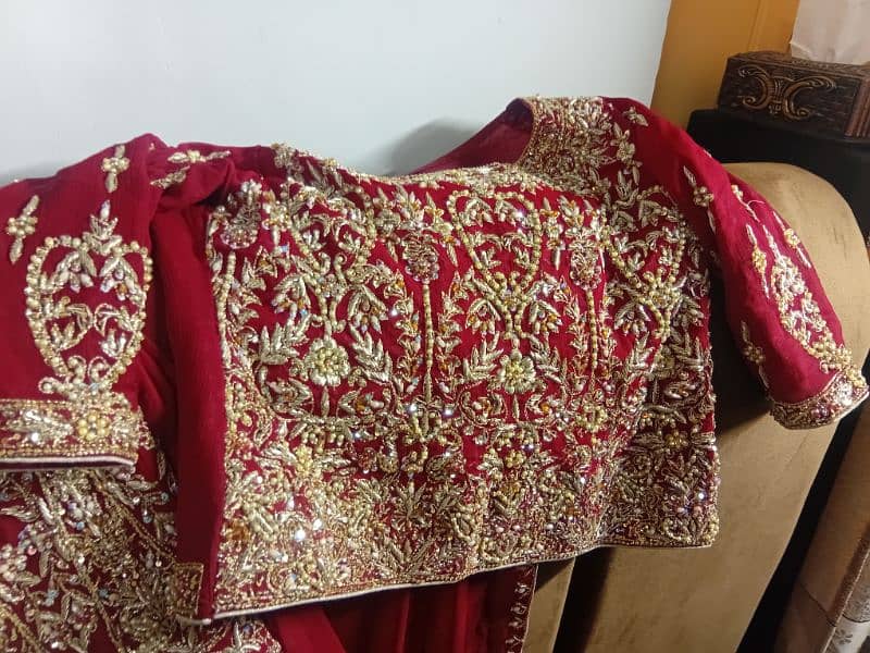 bridal lengha for sale only 1 time used 0